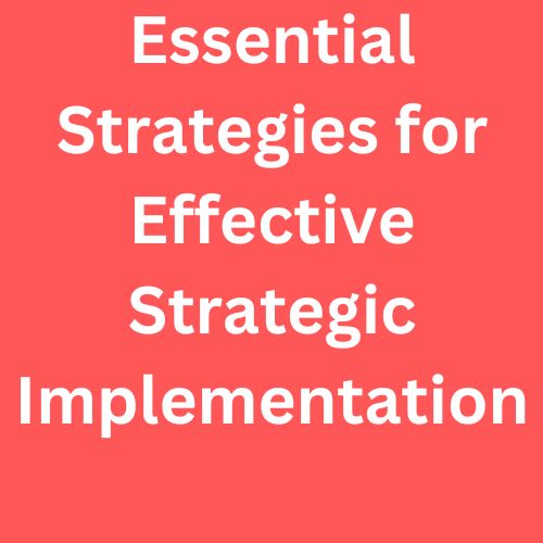 Strategy Implementation