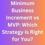 Minimum Business Increment vs MVP