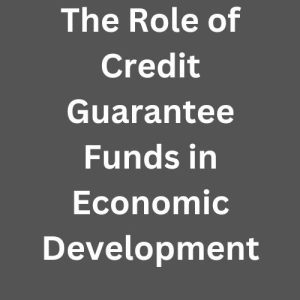 The Role of Credit Guarantee Funds in Economic Development